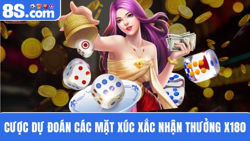 Cược dự đoán các mặt tài xỉu 8S