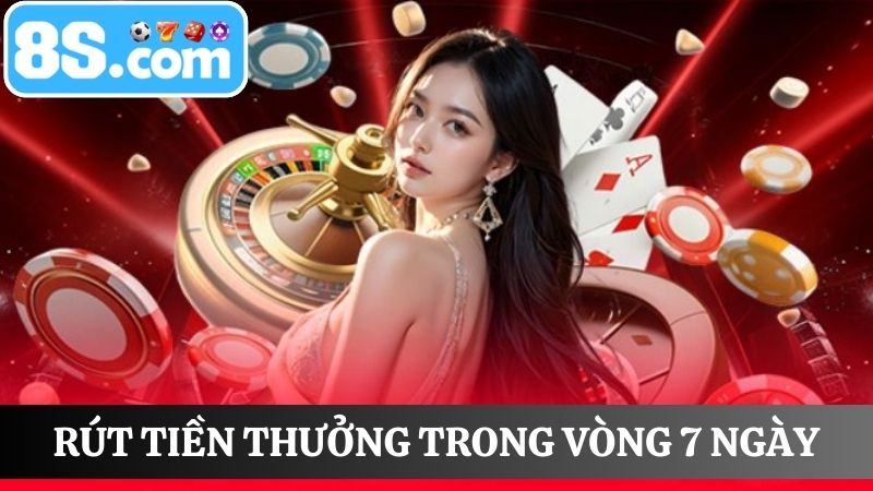 Tiền thưởng vvòng quay may mắn 8S
