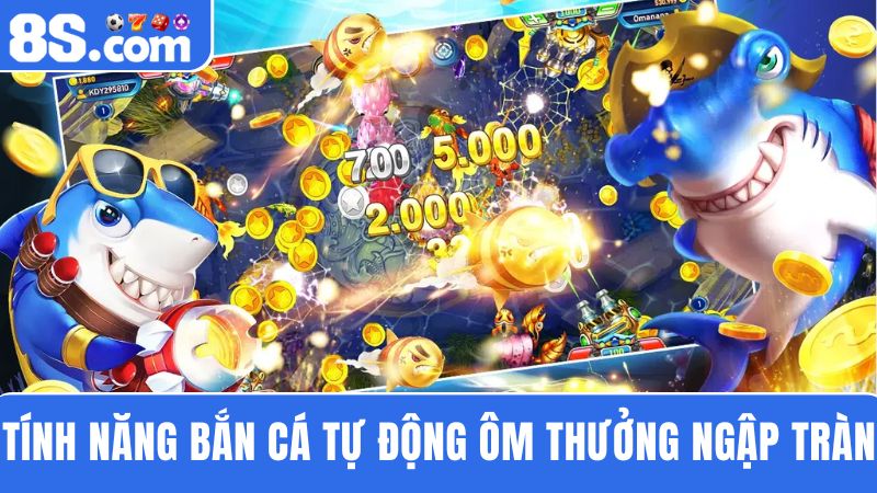 Mở tính năng Game bắn cá online 8S