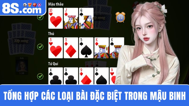các loại bài đặc biệt Mậu Binh 8S