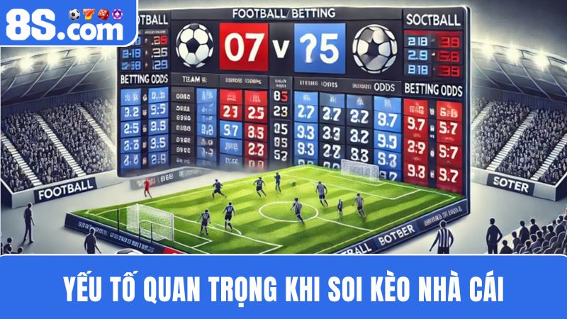 Bật mí tỷ lệ kèo nhà cái 8S